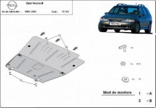 Opel Vectra -B- 1995- motorvédő lemez