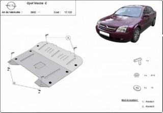 Opel Vectra -C- 2002- motorvédő lemez