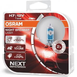Osram Night Breaker Laser H7 +150% (pár)