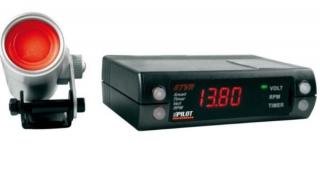 Pilot STVR váltásjelző, fordulatszámmérő, timer, voltmérő kombinált műszer