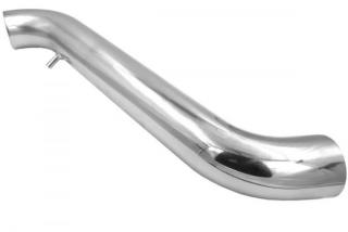 S-alakú alumínium cső - 70mm, kiállással