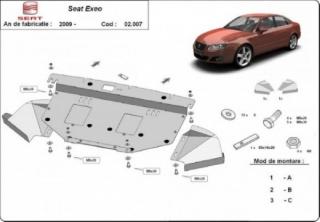 Seat Exeo 2009- motorvédő lemez