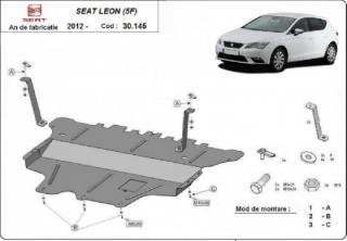 Seat Leon 2012- motorvédő lemez