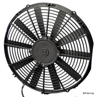 SPAL elektromos ventilátor 33 cm - vastag motoros, toló