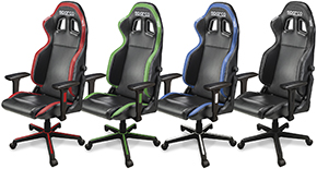 Sparco Icon irodai szék (fekete)