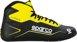 Sparco K-Pole gokart sofőrcipő (neonsárga)