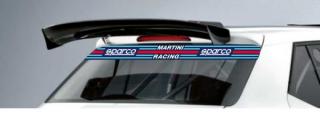 Szélvédőmatrica hátsó, Sparco - Martini Racing