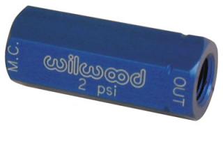 Wilwood féknyomástartó szelep 2 PSI (tárcsafékhez)