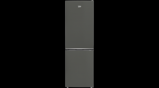 Beko B1RCNA364G szabadonálló alulfagyasztós kombinált hűtő, NoFrost, 186 cm, manhattan szürke