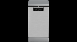 Beko BDFS26046XQ szabadonálló keskeny mosogatógép, 10 teríték, inox, 3. evőeszköz kosár