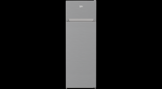 Beko RDSA280K40SN szabadonálló felülfagyasztós kombinált hűtő, 161 cm magas, csak 54 cm széles, inox