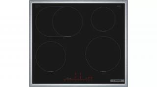 Bosch PIF645HB1E beépíthető Indukciós üvegkerámia főzőlap - Serie6 - Home Connect  Hob-Hood Control - 60cm - Keretes kivitel