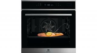 Electrolux EOB7S31X SteamBoost beépíthető gőzsütő, maghőmérő, LCD kijelző Intuit