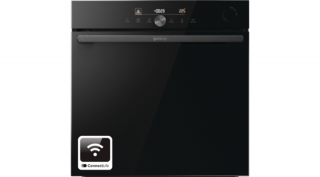 Gorenje BPSA6747DGWI beépíthető sütő, gőzfunkciók, pirolitikus öntisztítás, húsmaghőmérő, 2 szintes teleszkópos, Wifi