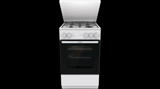 Gorenje GG5A14WJ Gáztűzhely, 4 gázégő, gázsütő, szikragyújtás, fém tetővel