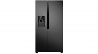 Gorenje NRS9182VB  side by side hűtő, fekete, víz és jégadagoló, NoFrost