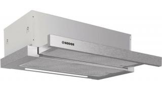 Nodor NorBreeze EXTENDER 33 60 GLASS IX teleszkópos páraelszívó INOX (csak a készlet erejéig)