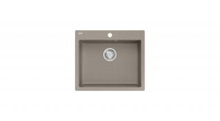 Quadron MORGAN 110 gránit (570x500 mm, 1 medence) soft taupe