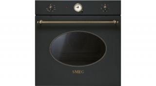 SMEG SF800AO HŐLÉGKEVERÉSES SÜTŐ, Colonial design, 6 funkció, analóg programóra