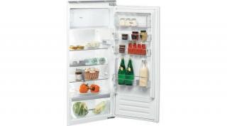 Whirlpool ARG 86122 Beépíthető normál hűtőszekrény, 171 l hűtőtér/18 l fagyasztótér, E energiaosztály, 6. Érzék funkció