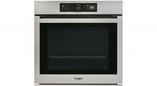 Whirlpool OAKZ9 6200 CS IX beépíthető sütő,  6. érzék funkció, finoman csukódó sütőajtó, SmartClean, Inox