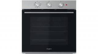 Whirlpool OMK38HU0X Beépíthető elektromos sütő,  "A" energiaosztály, inox készülékszín Hidrolitikus tisztítás