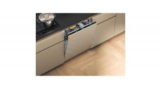 Whirlpool W7IHT40T teljesen beépíthető mosogatógép, MaxiSpace,  6. Érzék technológia,  PowerClean Pro, NaturalDry