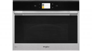 Whirlpool W9MW261IXL W Collection beépíthető mikrohullámú sütő, inox szegély, fekete full üveg