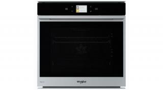 Whirlpool W9OM24MS2H W Collection beépíthető sütő, Ingyenes Házhozszállítás inox szegély, fekete full üveg