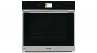 Whirlpool W9OS24S1P W Collection SHS- beépíthető gőzsütő, inox szegély, fekete full üveg, PIROLITIKUS