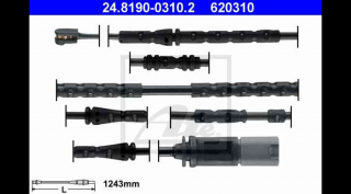 ATE - 24.8190-0310.2 - Fékbetét kopásjelző hátsó