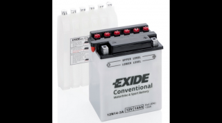 Exide  12N14 - 3A  14Ah/130A   Akkumulátor