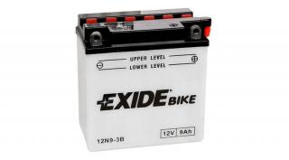 Exide 12N9 - 3B  9Ah/85A  Akkumulátor-savas