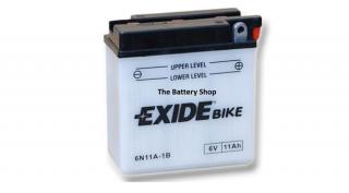 Exide 6N11A - 1B 11Ah/95A   Akkumulátor