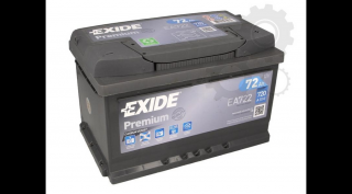 Exide EA722  72Ah/720A  Akkumulátor