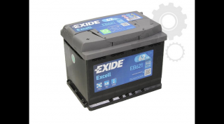 Exide EB621  62Ah/540A  Akkumulátor