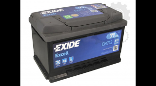 Exide EB712  71Ah/670A  Akkumulátor