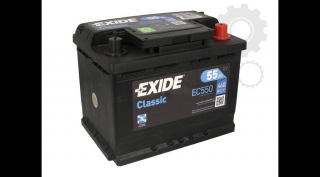 Exide  EC550  55Ah/460A  Akkumulátor