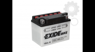 Exide YB4L- B  4Ah/50A  Akkumulátor-savas