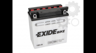 Exide YB9 - B  9Ah/100A  Akkumulátor-savas