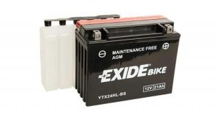 Exide  	YTX24HL - BS    21Ah/350A   Akkumulátor