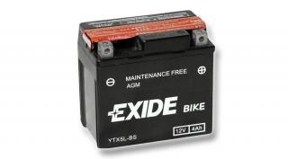 Exide YTX5L - BS  4Ah/70A  AGM Akkumulátor