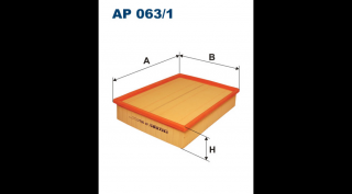 Filtron - AP063/1 - Légszűrő