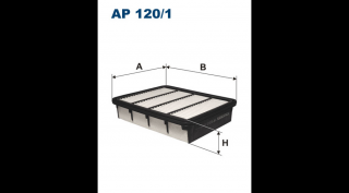 Filtron - AP120/1 - Légszűrő