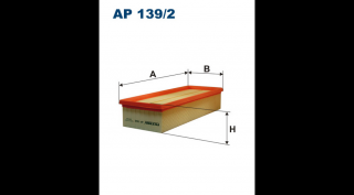 Filtron - AP139/2 - Légszűrő