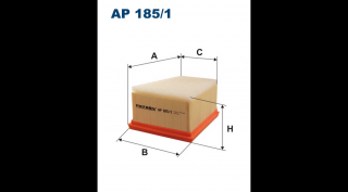 Filtron - AP185/1 - Légszűrő