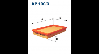 Filtron - AP190/3 - Légszűrő