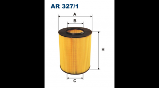 Filtron - AR327/1 - Légszűrő