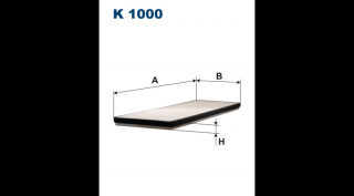 Filtron - K1000 - Pollenszűrő