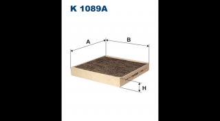 Filtron - K1089A - Pollenszűrő aktív szenes